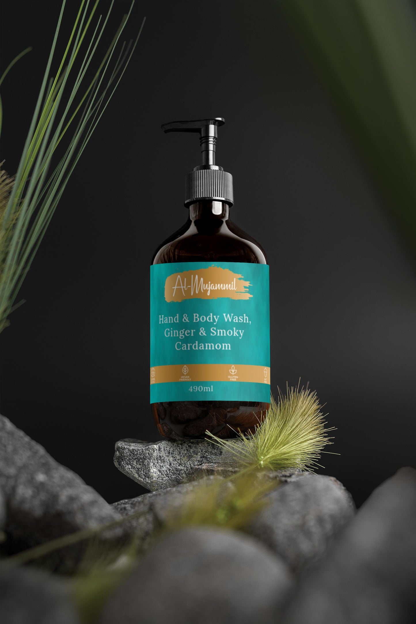 Hand & Body Wash, Ginger & Smoky Cardamom