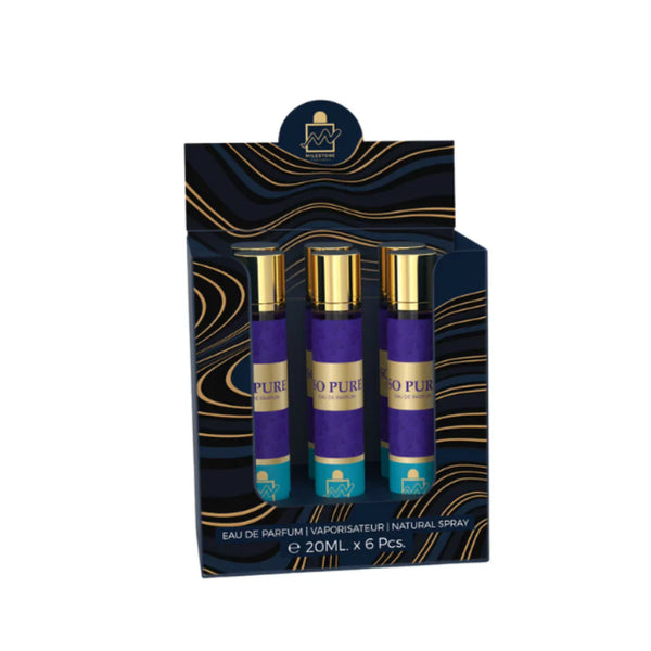 Milestone So Pure Eau De Parfum 5x 20ml Plus 1 Free Tester