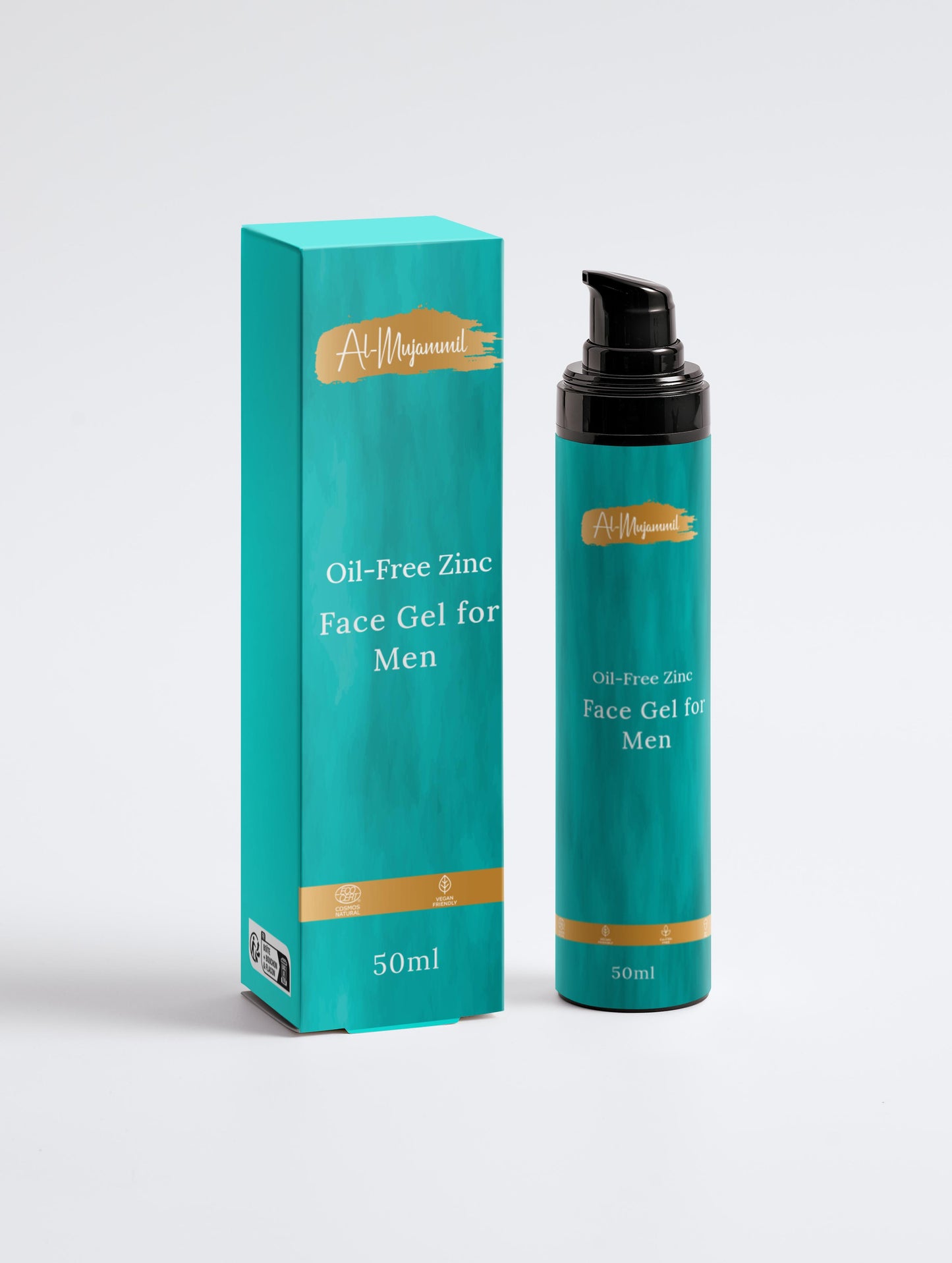 Oil-Free Zinc Face Gel for Men