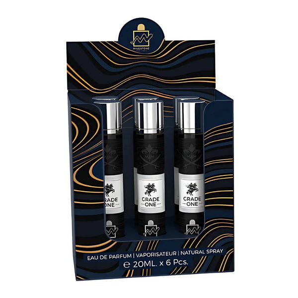 Milestone Grade One Eau De Parfum 5x 20ml Plus 1 Free Tester