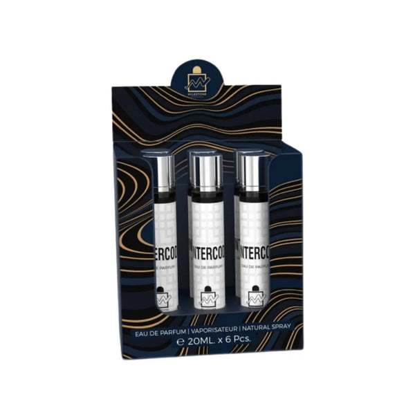 Milestone L'Intercode Eau De Parfum 5x 20ml Plus 1 Free Tester