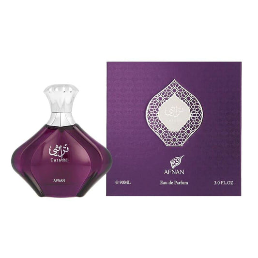 Afnan Turathi Purple Eau De Parfum Spray By Afnan