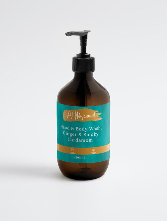 Hand & Body Wash, Ginger & Smoky Cardamom