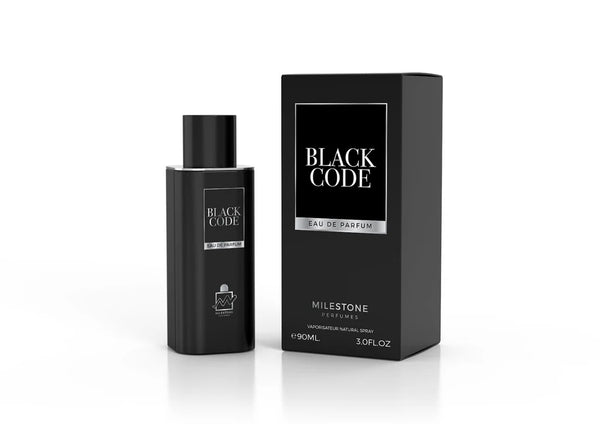 MILESTONE Black Code (Pour Homme) 90ML EDP
