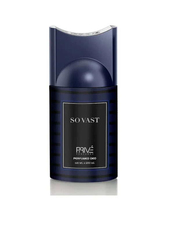 PRIVE So Vast Perfume Deodorant 250ml 6x PACK