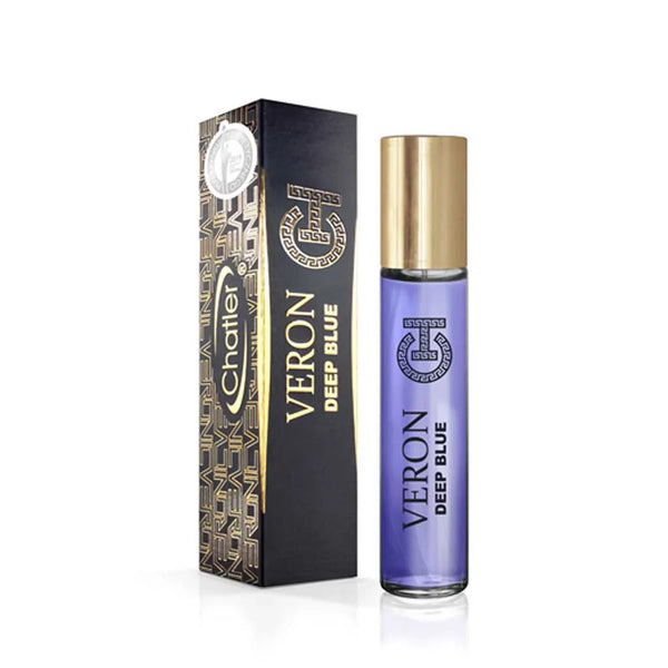 CHATLER Veron Deep Blue MAN Eau De Parfum 5 x 30ml Plus 1 free tester