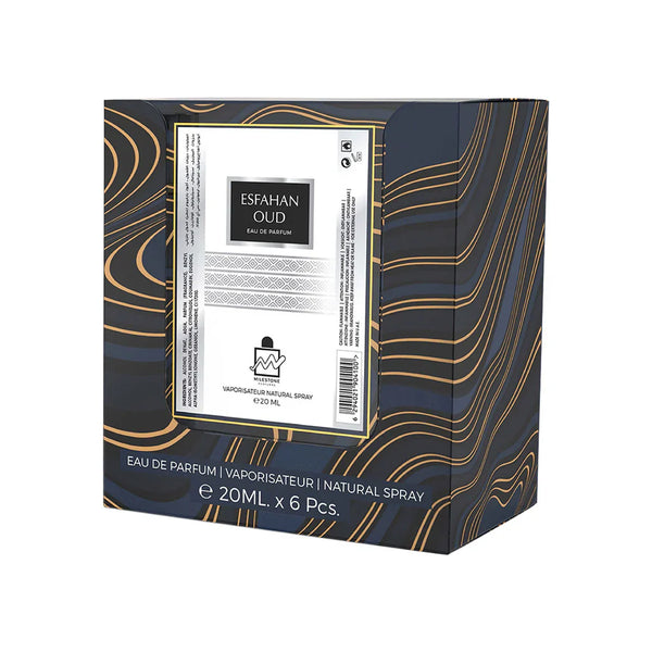 MILESTONE Esfahan Oud (Unisex) Eau De Parfum 5x 20ml Plus 1 Free Tester