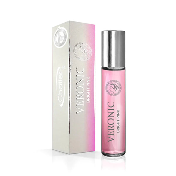 CHATLER VERONIC BRIGHT PINK WOMAN Eau De Parfum 5 x 30ml Plus 1 free tester