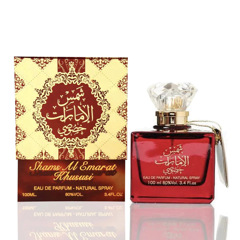 Ard Al Zaafaran Shams Al Emarat Khususi 100ml Eau De Parfum At Best Price –  AL MUJAMMIL FRAGRANCE